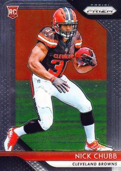 2018 Panini Prizm #213 Nick Chubb Front