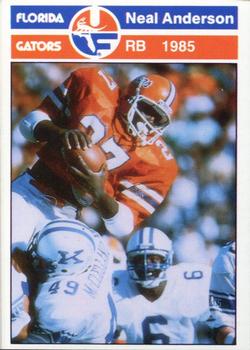 1989 Florida Gators All-Time Greats #11 Neal Anderson Front