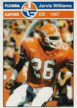 1989 Florida Gators All-Time Greats #14 Jarvis Williams Front