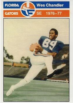 1989 Florida Gators All-Time Greats #17 Wes Chandler Front