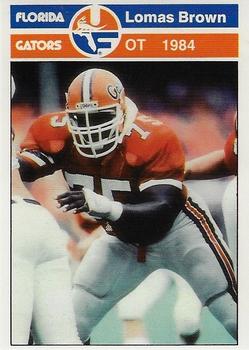 1989 Florida Gators All-Time Greats #20 Lomas Brown Front