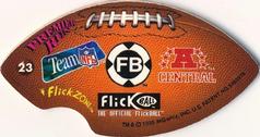 1995 FlickBall NFL Helmets #23 Cincinnati Bengals Back