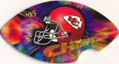 1995 FlickBall NFL Helmets #28 Kansas City Chiefs Front