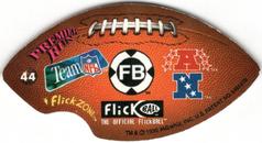 1995 FlickBall NFL Helmets #44 Super Bowl XIV Back