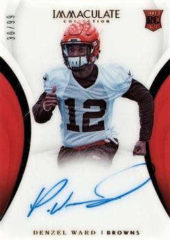 2018 Panini Immaculate Collection #155 Denzel Ward Front