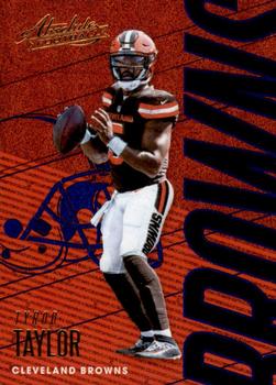 2018 Panini Absolute - Spectrum Blue #22 Tyrod Taylor Front