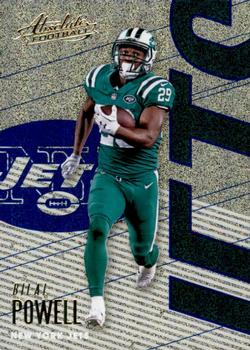 2018 Panini Absolute - Spectrum Blue #76 Bilal Powell Front