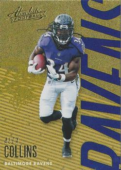 2018 Panini Absolute - Spectrum Gold #8 Alex Collins Front