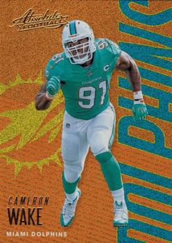 2018 Panini Absolute - Spectrum Gold #59 Cameron Wake Front