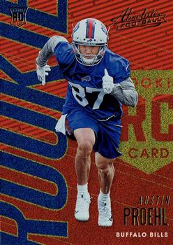 2018 Panini Absolute - Spectrum Gold #135 Austin Proehl Front