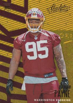2018 Panini Absolute - Spectrum Gold #145 Daron Payne Front