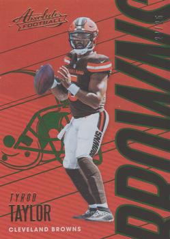 2018 Panini Absolute - Spectrum Green #22 Tyrod Taylor Front