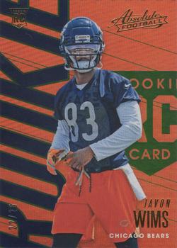 2018 Panini Absolute - Spectrum Green #115 Javon Wims Front