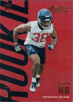 2018 Panini Absolute - Spectrum Red #140 Justin Reid Front