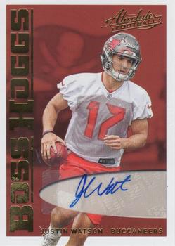 2018 Panini Absolute - Boss Hoggs Autographs #BH-JW Justin Watson Front