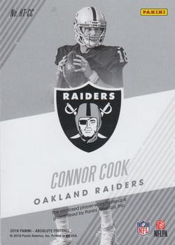 2018 Panini Absolute - Head to Toe #HT-CC Connor Cook Back
