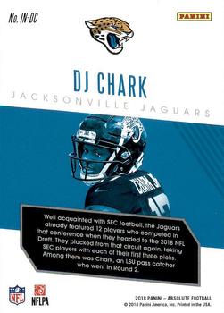 2018 Panini Absolute - Introductions #IN-DC DJ Chark Jr. Back
