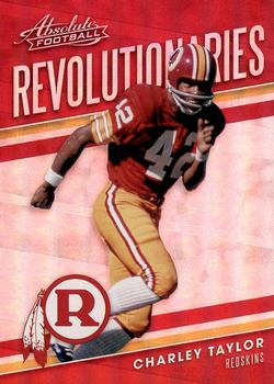 2018 Panini Absolute - Revolutionaries #RE-CT Charley Taylor Front