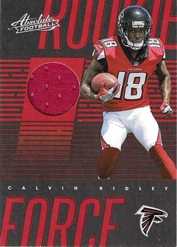 2018 Panini Absolute - Rookie Force #RF-CR Calvin Ridley Front