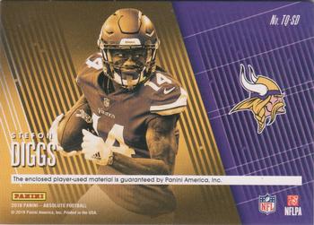 2018 Panini Absolute - Tools of the Trade Quad #TQ-SD Stefon Diggs Back