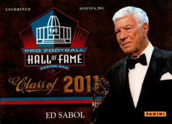 2011 Panini Pro Football Hall of Fame #5 Ed Sabol Front