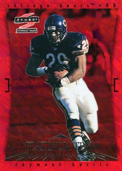 1997 Score Chicago Bears - Platinum Team #7 Raymont Harris Front