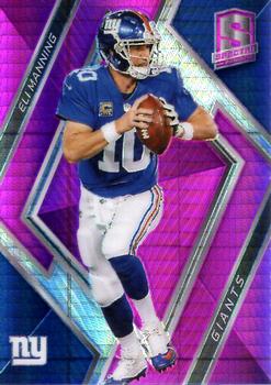 2018 Panini Spectra - Neon Pink #55 Eli Manning Front
