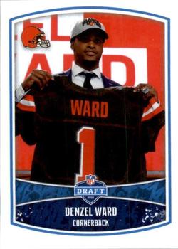 2018 Panini Stickers #8 Denzel Ward Front