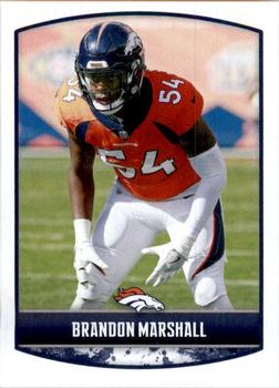 2018 Panini Stickers #186 Brandon Marshall Front
