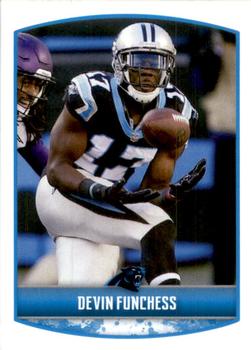 2018 Panini Stickers #350 Devin Funchess Front