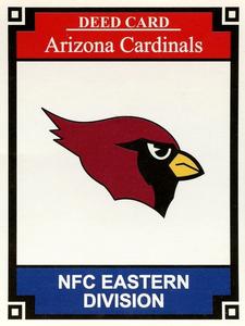 1997 USA Games NFL-Opoly #NNO Arizona Cardinals Front