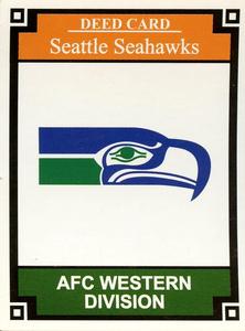 1997 USA Games NFL-Opoly #NNO Seattle Seahawks Front