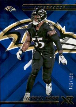 2018 Panini XR - Blue #15 Terrell Suggs Front