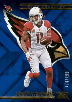 2018 Panini XR - Blue #88 Larry Fitzgerald Front