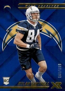 2018 Panini XR - Blue #151 Dylan Cantrell Front