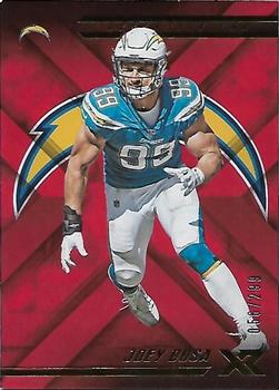 2018 Panini XR - Red #44 Joey Bosa Front