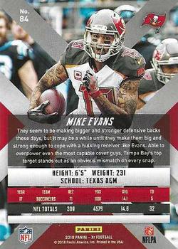 2018 Panini XR - Red #84 Mike Evans Back