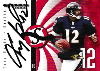 2000 Donruss - Signature Series Red #NNO Tony Banks Front