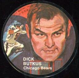 1971 Mattel Instant Replay Records #NNO Dick Butkus Front