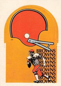 1976 Sunbeam NFL Stand-ups #NNO Cleveland Browns Front