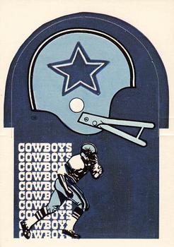 1976 Sunbeam NFL Stand-ups #NNO Dallas Cowboys Front
