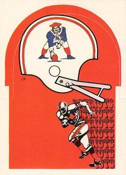 1976 Sunbeam NFL Stand-ups #NNO New England Patriots Front