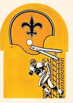1976 Sunbeam NFL Stand-ups #NNO New Orleans Saints Front