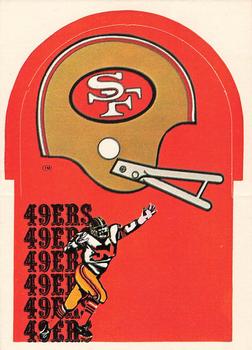 1976 Sunbeam NFL Stand-ups #NNO San Francisco 49ers Front