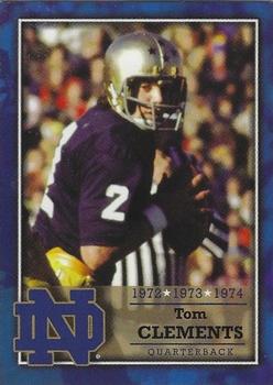 2003-09 TK Legacy Notre Dame Fighting Irish #M1 Tom Clements Front