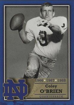 2003-09 TK Legacy Notre Dame Fighting Irish #M3 Coley O'Brien Front