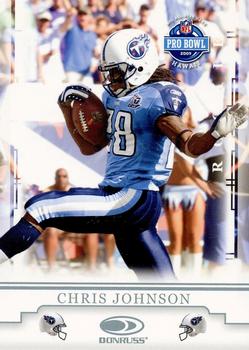 2009 Donruss Pro Bowl #PB-CJ Chris Johnson Front
