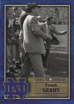 2003-09 TK Legacy Notre Dame Fighting Irish - Coaches #C2 Frank Leahy Front