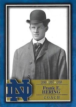 2003-09 TK Legacy Notre Dame Fighting Irish - Coaches #C3 Frank E. Hering Front