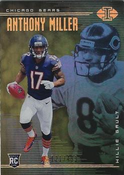 2018 Panini Illusions - Gold #1 Anthony Miller / Willie Gault Front